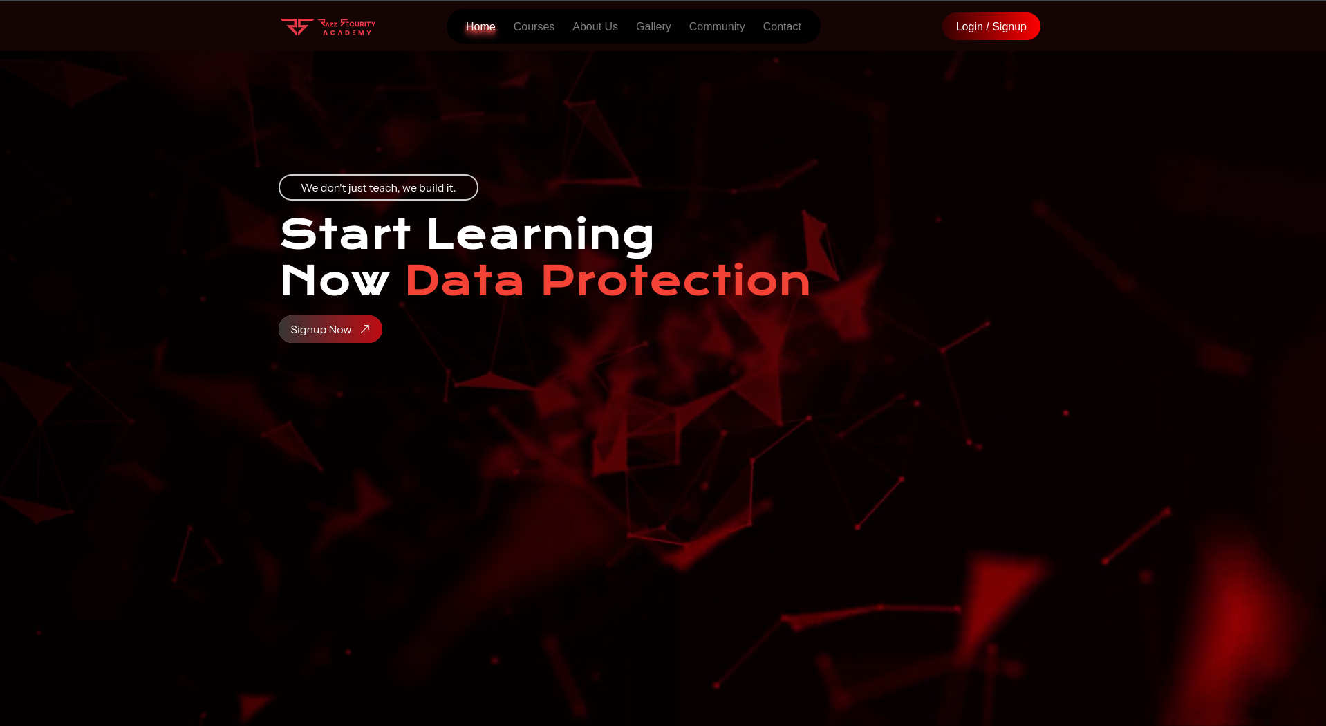 Razz Security Academy learning portal